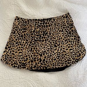 Outdoor Voices Leopard Exercise Skort